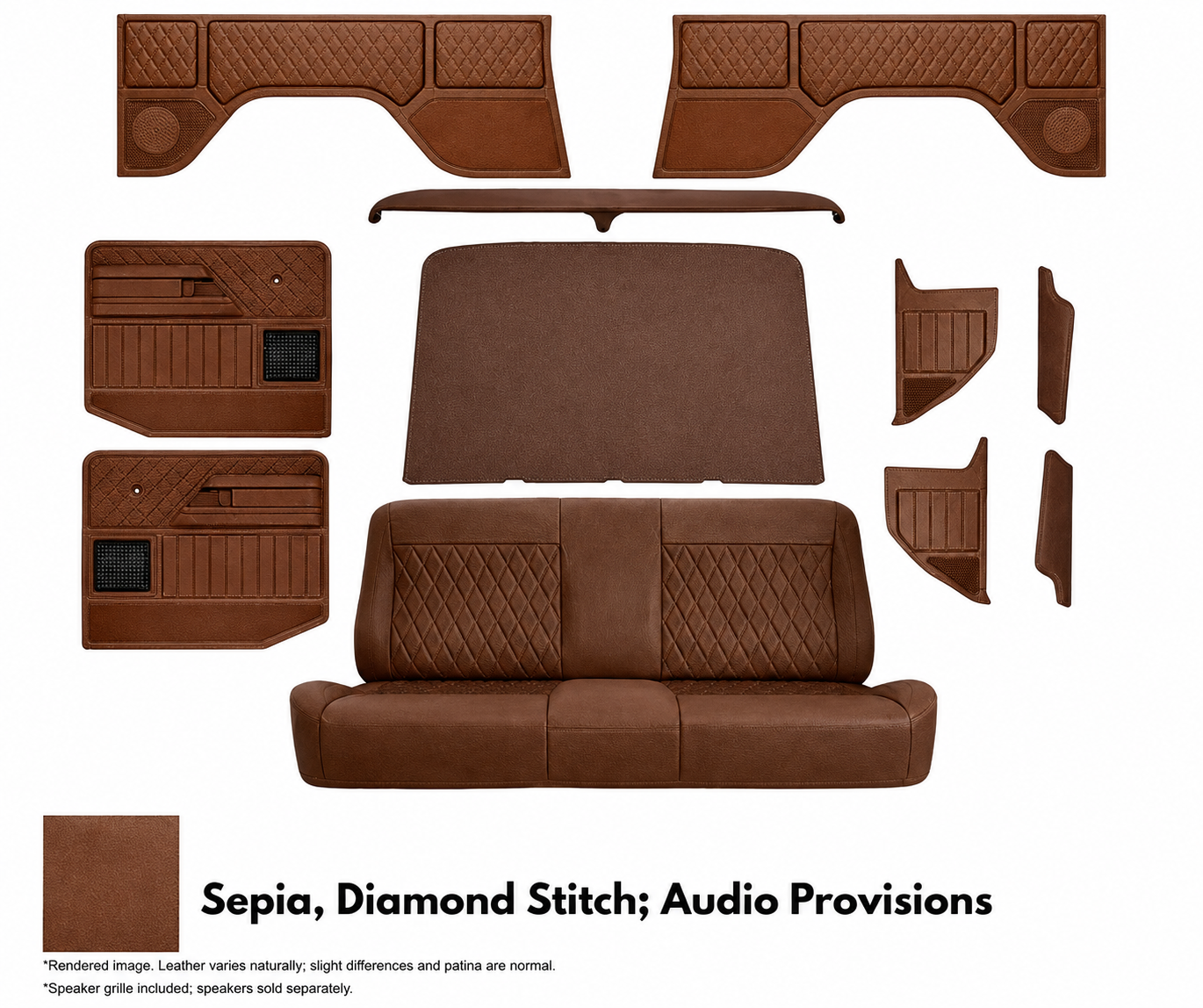 1978 - 1979 Ford Bronco Interior Kit